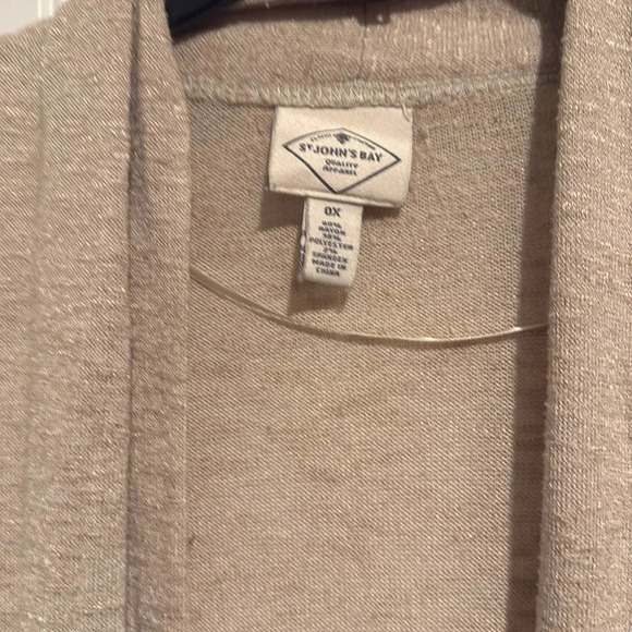 St John’s Bay Cardigan size 0X - Picture 4 of 4